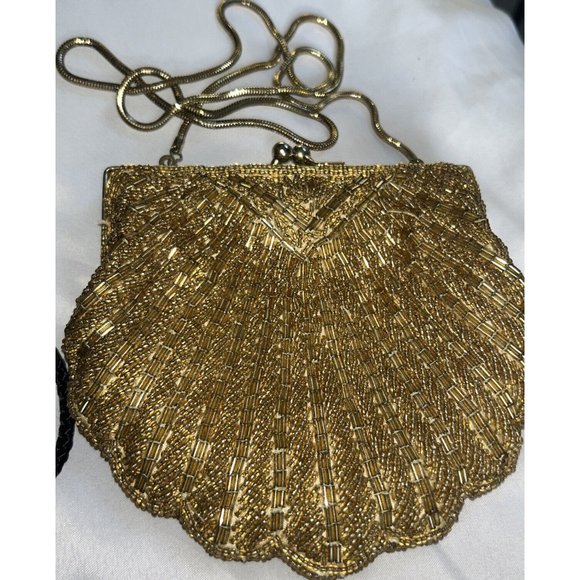 Collection of 7 Small Beaded Purses Fancy Formal Cocktail Wedding Prom - Picture 12 of 15